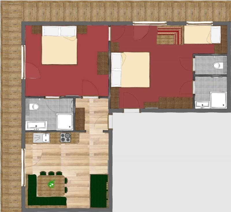 Gaestehaus Hochmuth Mayrhofen Kamer foto